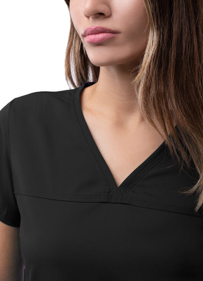 Women's Sweetheart V-neck Scrub Top